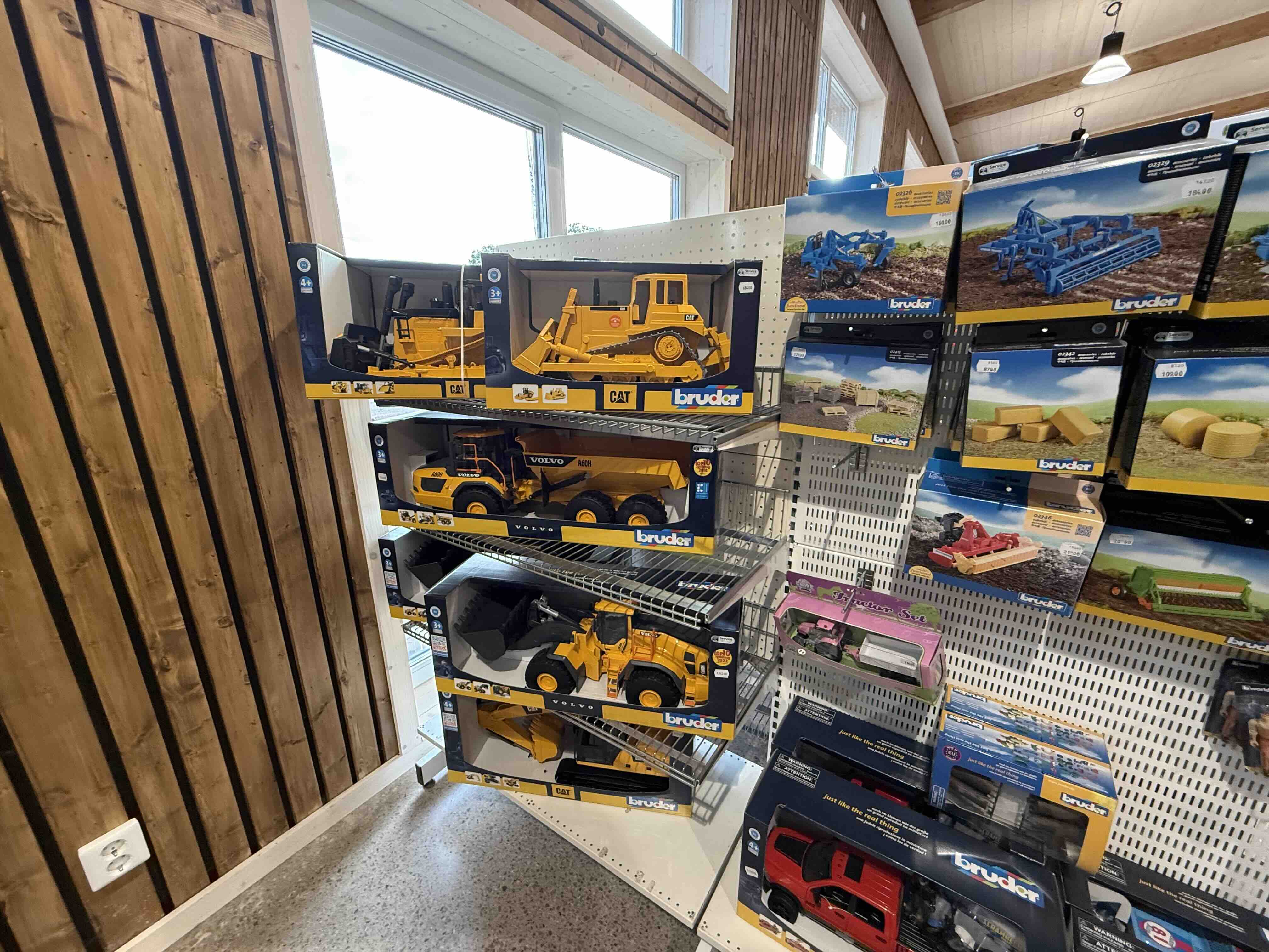 Serviceverkstad i arbete